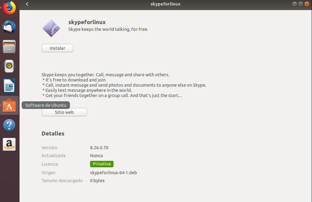 instalar skype en ubuntu 18.04 instalar