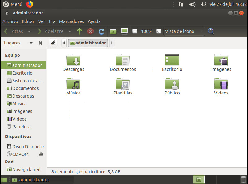 instalar ubuntu minimal 18.04 PANTALLAZO ESCRITORIO 02