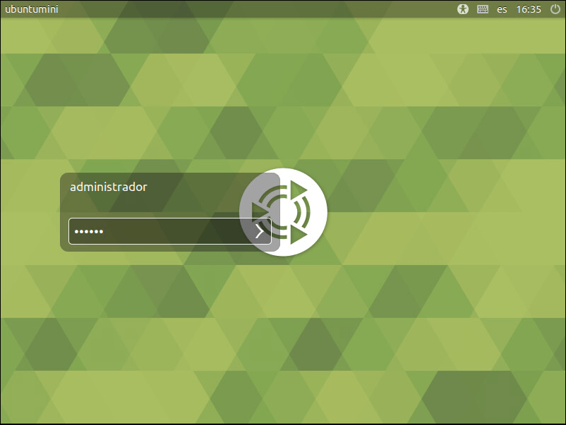 instalar ubuntu minimal 18.04 inicio de sesión