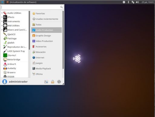 ubuntu studio escritorio audio