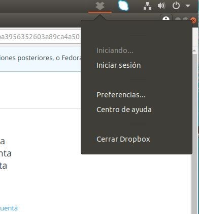 instalar dropbox en ubuntu 18.04 desde repositorio inicio de sesión