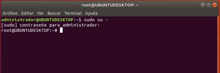 root ubuntu