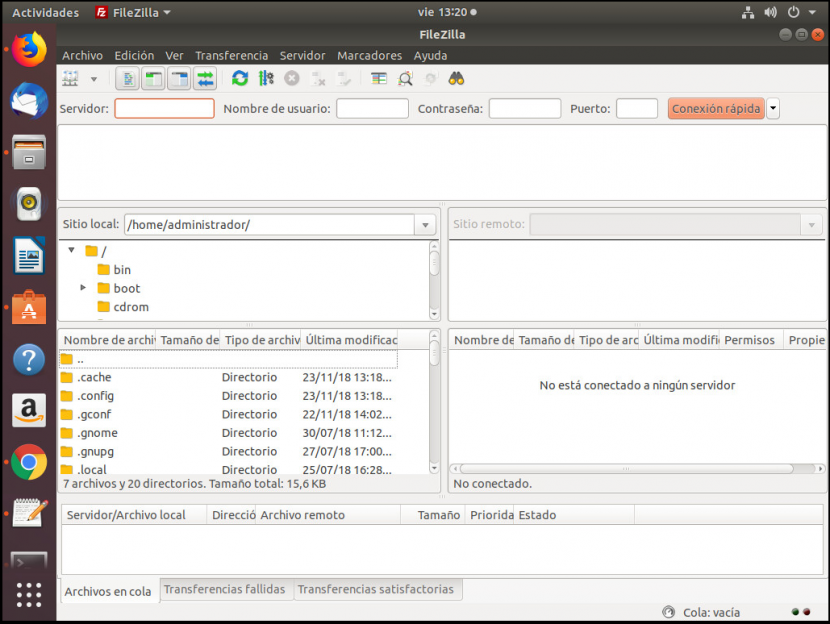 download filezilla ubuntu terminal