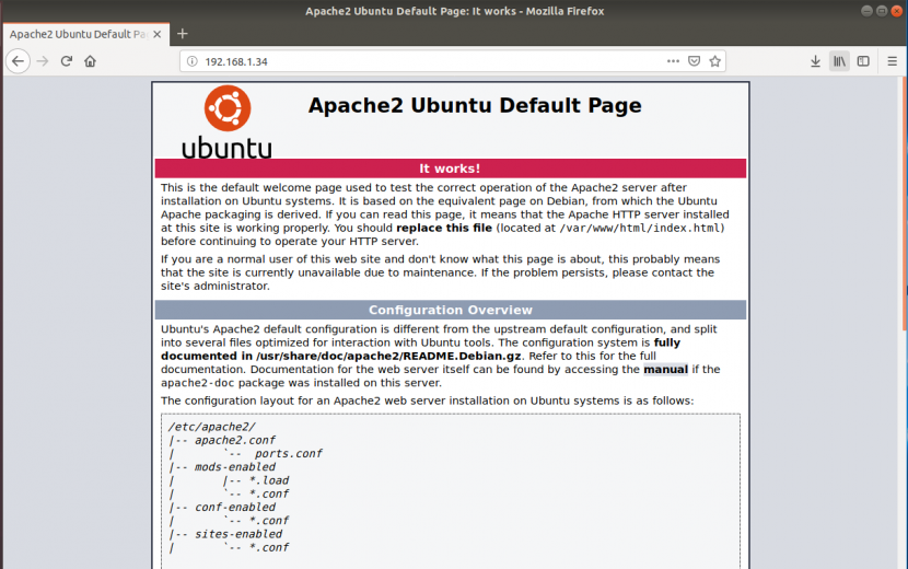 INSTALAR SERVIDOR WEB EN UBUNTU 18 - Viva Ubuntu