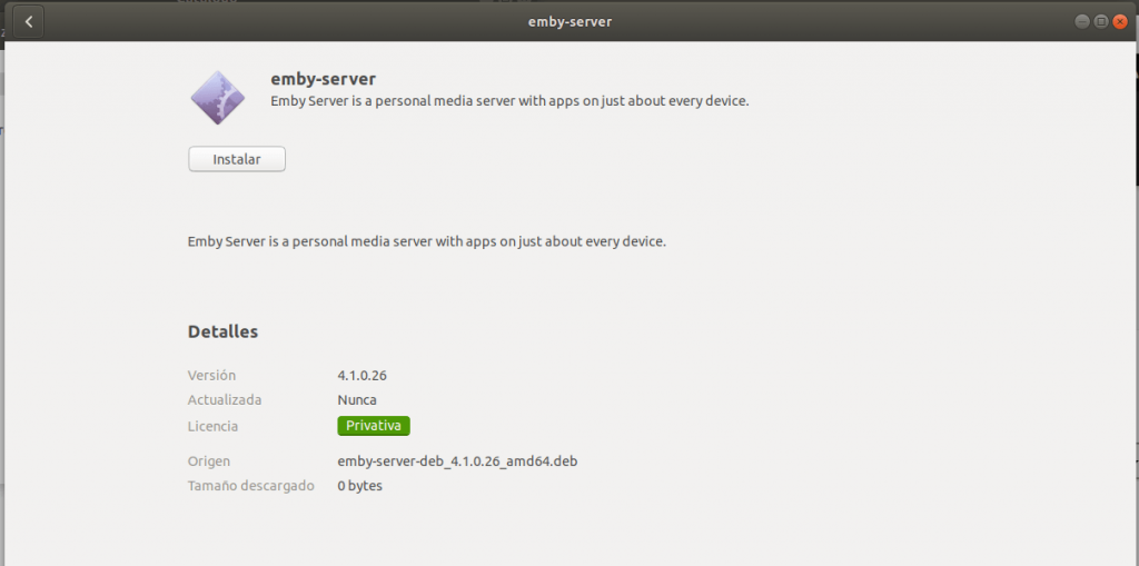 emby server ubuntu