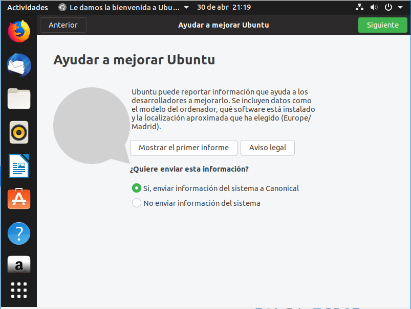 instalar ubuntu 19.04 ayudar a mejorar