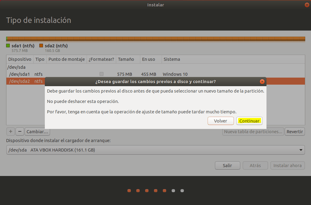 instalar ubuntu junto a windows 10 _ particion_03