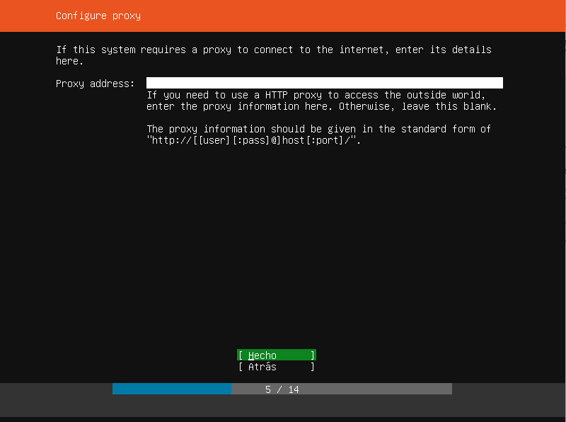 ubuntu server 19.04 instalacion proxy